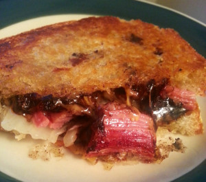Corned Beef & Cabbage Grilled Cheese