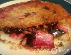 Corned Beef & Cabbage Grilled Cheese