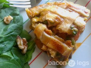 Chicken Brat Pie