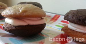 Neapolitan Whoopie Pies