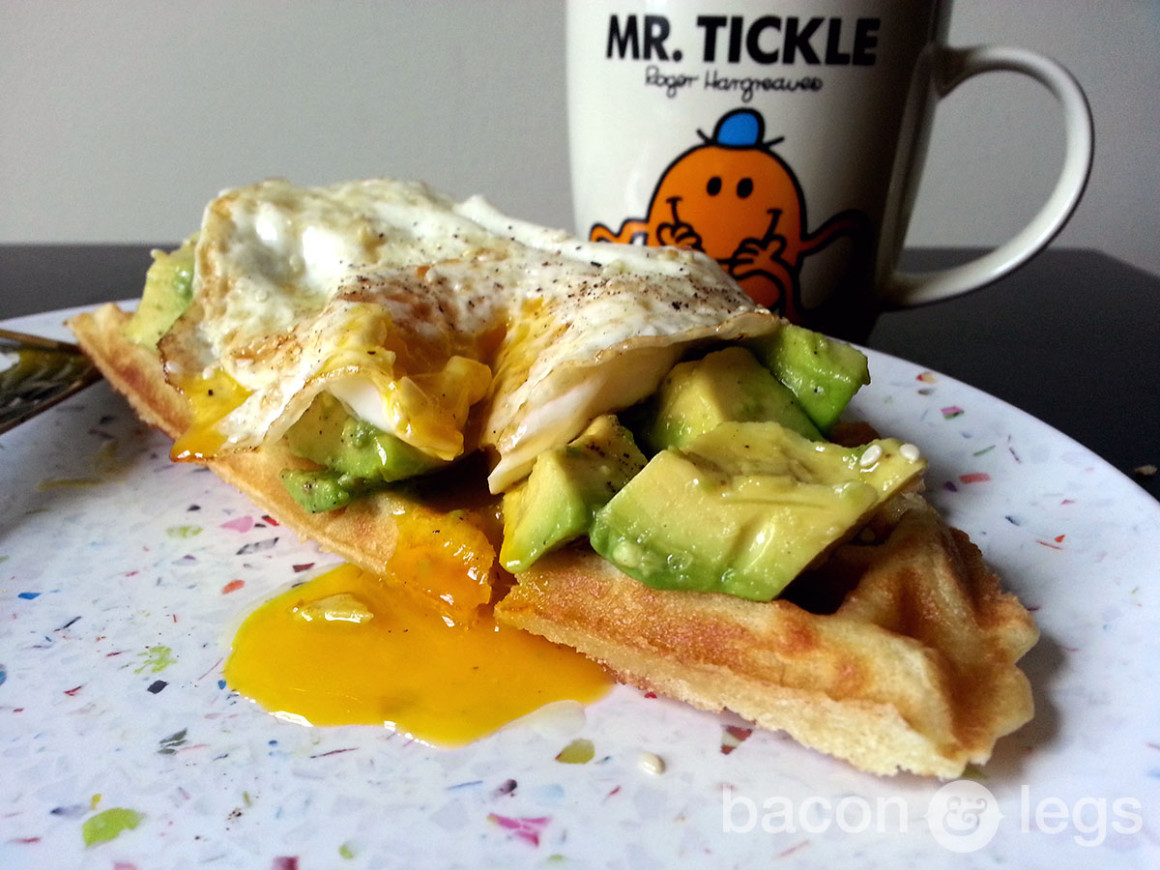 Waffacado: Waffle Meets Avocado Toast