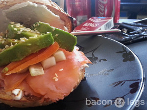 Sushi Bagel Sandwich