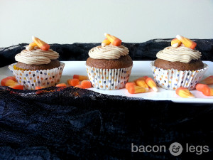 Pumpkin Spice Invasion Cupcakes