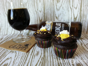 EASY Choklat Stout Cupcakes