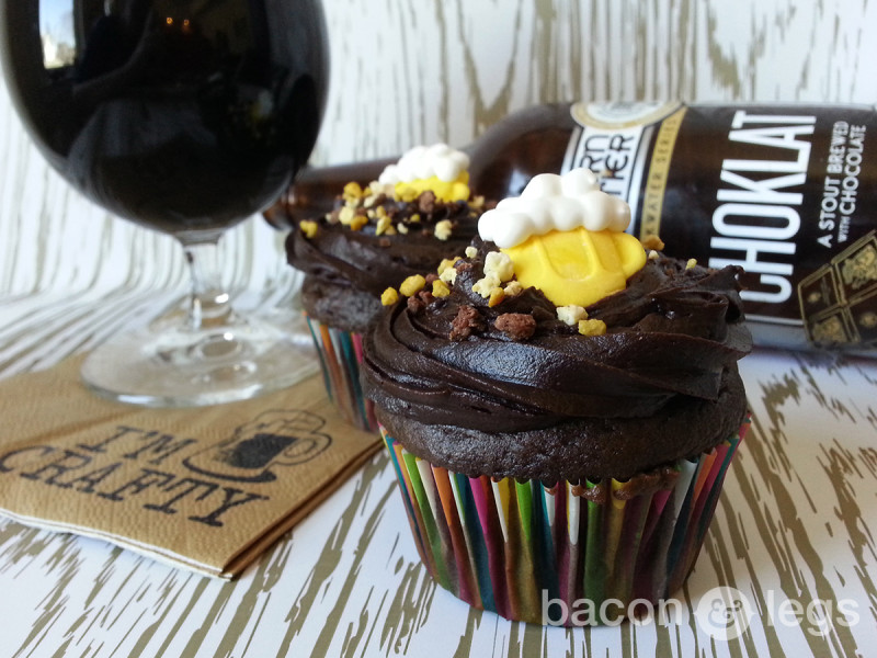 Easy Chocolate Stout Cupcakes