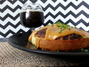 Welsh Rarebit Burger