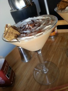 Chocolate Pumpkin Pie Martini