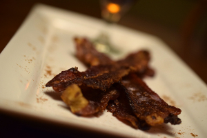 Pumpkin Spice Candied Bacon