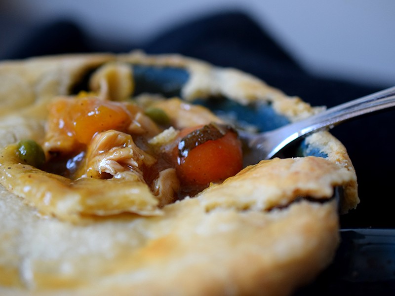 Bacon & Butternut Pot Pie