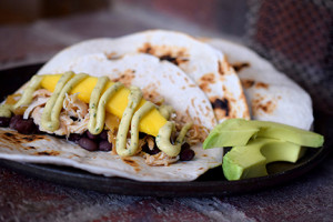 Mango Chicken Tacos