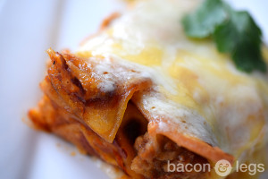 Enchilasagna Close-up