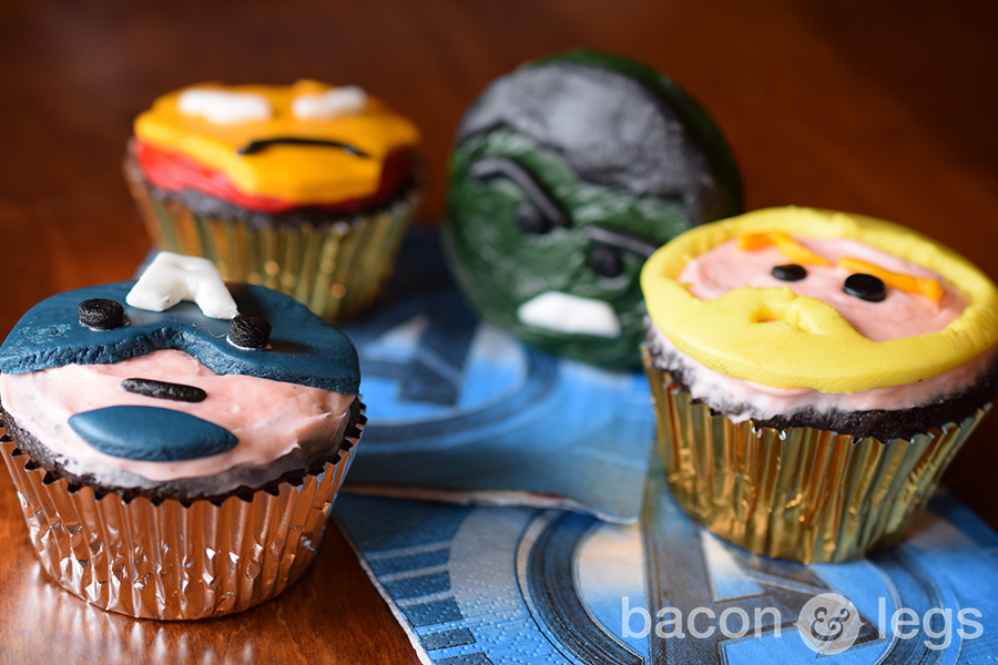 Avengers Cupcakes