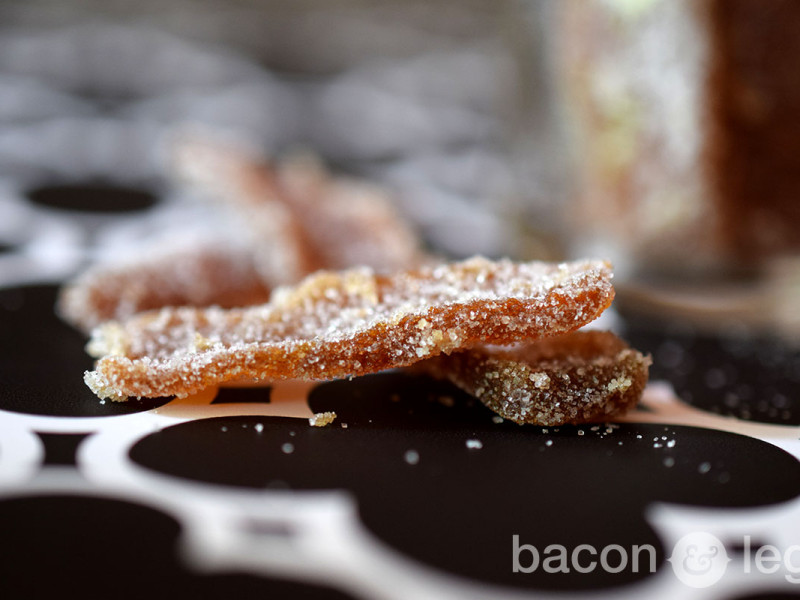 Beer-Candied Orange Peels