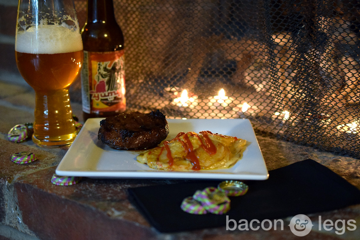 Buffalo Blue Scalloped Potatoes